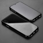 Wholesale iPhone X (Ten) Fully Protective Magnetic Absorption Technology Case With Free Tempered Glass (Black)